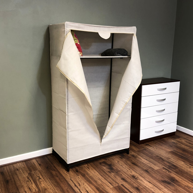 Symple Stuff 90cm Wide Portable Wardrobe & Reviews Wayfair.co.uk